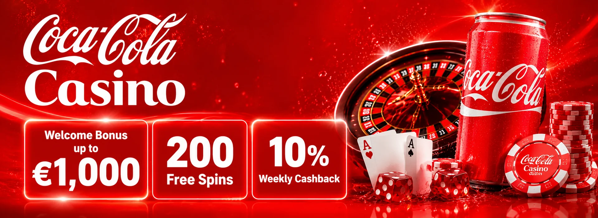 Coca-Cola Casino welcome bonus — Coca-Cola Casino